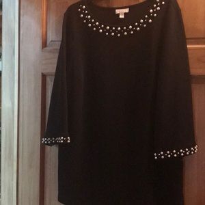 3X Gorgeous light weight top with pearls